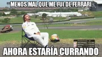 Los memes del nuevo abandono de Fernando Alonso