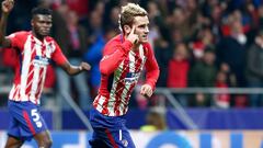 Atlético de Madrid-Roma en imágenes