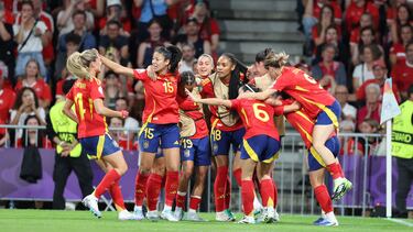 18/07/25 EUROCOPA DE FUTBOL FEMENINO 2025
CUARTOS DE FINAL
ESPAÑA vs SUIZA
1-0 GOL ATHENEA