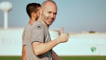 Iniesta, obligado a redoblar esfuerzos en Emiratos Árabes