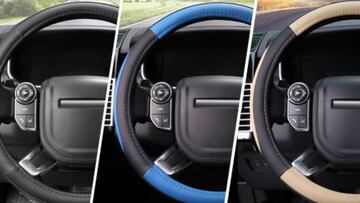 Dale una segunda vida al volante del coche con esta cubierta, a prueba de arañazos y en ocho colores