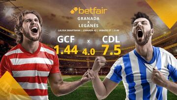 Granada CF vs. CD Leganés: alineaciones, horario, TV, estadísticas y pronósticos