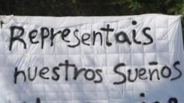 "Representáis nuestros sueños, mercenarios"