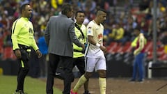 El delantero paraguayo volvi&oacute; a lesionarse en el encuentro ante Monterrey, y tuvo que abandonar el campo.