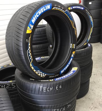 El nuevo Michelin Pilot Sport para la Fórmula E.