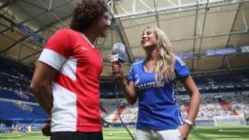 Ochoa, entrevistado en Gelsenkirchen