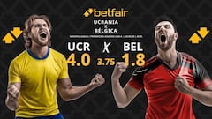 Ucrania vs. Bélgica: horario, dónde ver, estadísticas y pronósticos