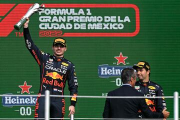 El piloto neeerland¨¦s de Red Bull Racing, Max Verstappen, ganador del GP de M¨¦xico.