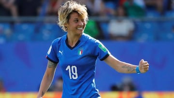 Valentina Giacinti, capitana del Milán, rechazó unirse al proyecto del Real Madrid femenino