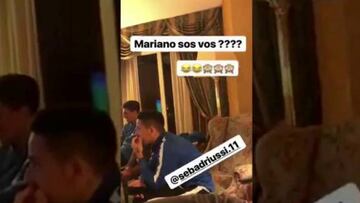 ¡Futbolista imitó la narración de Mariano Closs!