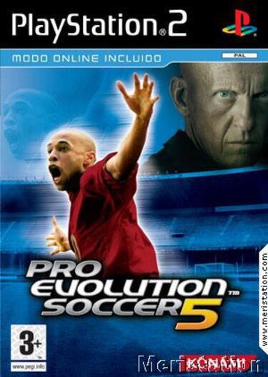 Desvelada la carátula de Pro Evolution Soccer 5 para PS2