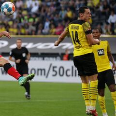 Baja calificación para Rafa Borré en su debut de Bundesliga