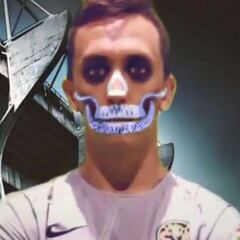 América presenta alineación al estilo Día de Muertos