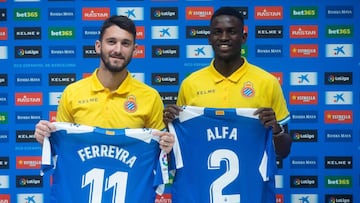 Ferreyra: "No tendr¨¦ problemas en jugar con Borja Iglesias"