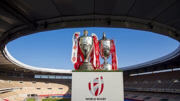 La Cartuja, en la presentación del World Rugby Sevens.