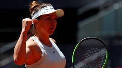 Halep, a un triunfo de su tercer título y del número uno