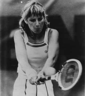 Chris Evert ganó 7 veces el Roland Garros; En 1974, 1975, 1979, 1980, 1983, 1985 y 1986.