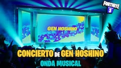 Así ha sido el Concierto de Gen Hoshino en Fortnite (Onda Musical)