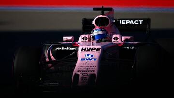 Ferrari domina en Rusia; Checo Pérez fue 10°