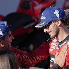 Ocho ceros le costaron a Bagnaia su tercer título