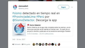 Se detectó un sismo en Lima después del 1-0 de Farfán