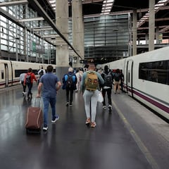 Suspendida la circulación con origen y destino en Atocha por la presencia de una persona no autorizada