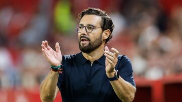 El entrenador del Getafe, José Bordalás