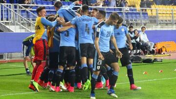 El golazo de Amaral hizo justicia para Uruguay ante Italia