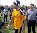 Beckham: "Mejor entrenar que tumbarse en la playa"
