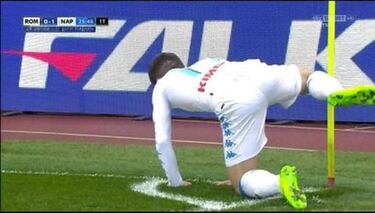 Mertens indigna a Italia por su celebraci¨®n antes del Madrid