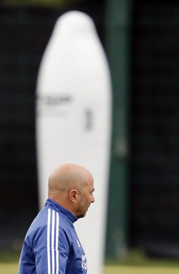 Barcelona 03 Junio 2018, EspaÃ±a
Previa al Mundial 2018
Entrenamiento de la seleccion Argentina Ciudad Deportiva Joan Gamper, Barcelona.
Jorge Sampaoli DT
Foto Ortiz Gustavo
