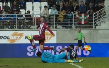 En septiembre del año pasado contra el Eibar Fernando marcó el segundo gol de la misma manera.