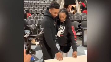 Donovan Mitchell donó 25.000 $ a la hija de su profesora