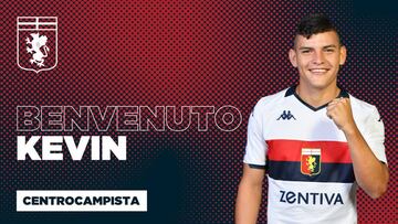Kevin Agudelo es nuevo jugador de Genoa de Italia