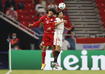 Leroy Sane y Jesús Navas.