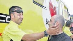 Piepoli abandonó por un problema en el parto de su mujer