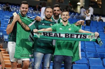 Aficionados del Betis.