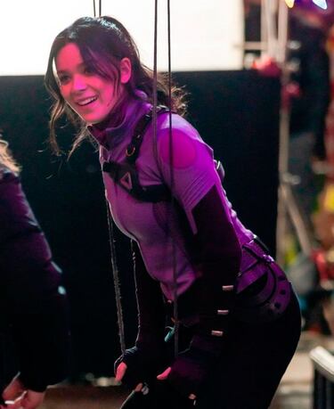 Hawkeye: primeras palabras de Hailee Steinfeld como Kate Bishop y nuevas fotos de acción