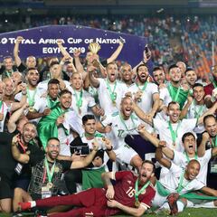 Argelia, campeón de la Copa de África 29 años después