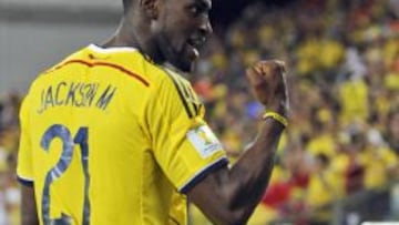 Jackson Martínez suma 9 goles con la Selección Colombia de mayores