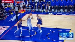 10" en el crono y Curry con el balón: primero comete un error y después... ¡boom!