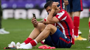 VALLADOLID, SPAIN - MAY 22: Luis Suarez of Atletico de Madri
