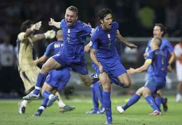 Italia ganó su cuarto título del mundo en Alemania en 2006 tras vencer por penaltis a Francia.