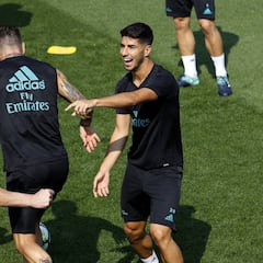 Marco Asensio regresa al once del Madrid tras superar su lesión