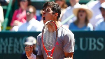 El chileno, que ma&ntilde;ana debuta en Barcelona, luchar&aacute; por su primer triunfo ATP en Europa y, adem&aacute;s, seguir estirando su racha de victorias en polvo de ladrillo.