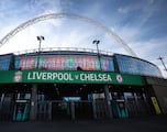 Why are all English soccer finals played at Wembley Stadium?