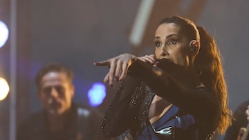 Malú, durante su concierto 25 aniversario en el Cartuja Center, a 24 de febrero de 2024 en Sevilla (Andalucía, Espa?a). La artista andaluza, Malú, ha ofrecido un concierto en Sevilla por la gira 25 aniversario de su carrera profesional. Un repaso a los grandes éxitos de esta cantante.
24 FEBRERO 2024
Joaquin Corchero / Europa Press
24/02/2024