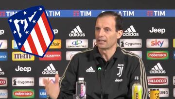 Allegri desvela cual es su mayor preocupación en 20 días