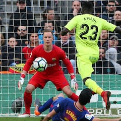 El Barcelona cumple dos años sin un penalti en contra en Liga