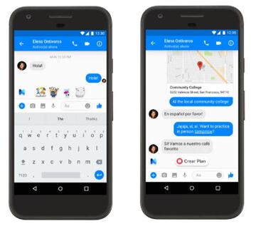 M de Messenger ya habla español